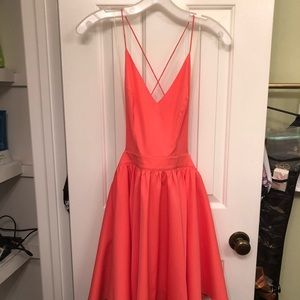 Double Zero Orange dress